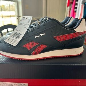 Reebok Men's Black and Red Sneakers